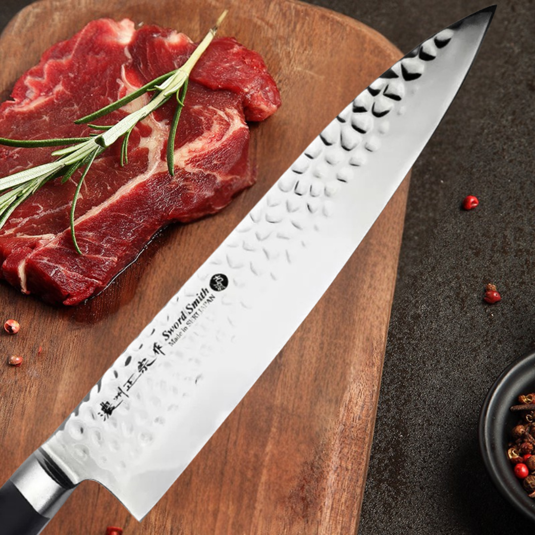 Cuchillo Satake Hammered Gyuto 807-937 – 20 cm | Profesional Japonés