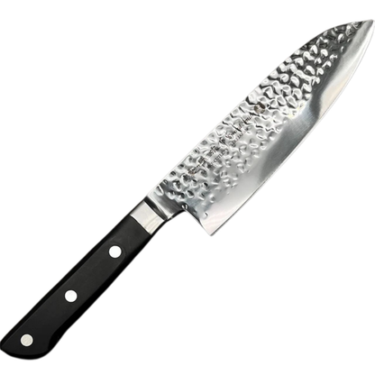 Cuchillo Santoku Hammered 7" Satake (807-913) Cuchillo Japonés Profesional