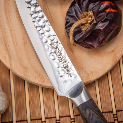 Cuchillo Oficio 5" - 3 Claveles Sakura