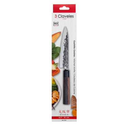 Cuchillo Oficio 6.5″ – 3 Claveles Osaka