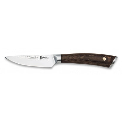 Cuchillo Oficio 3,5" - 3 Claveles Sakura