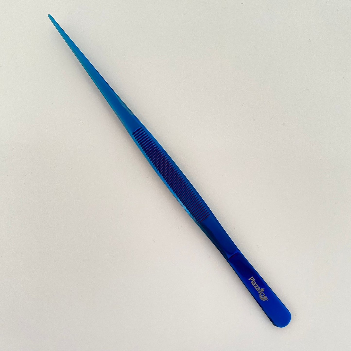 Pinza recta 20cm azul