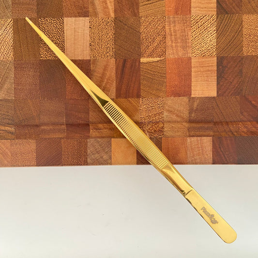 Pinza recta 20cm dorado