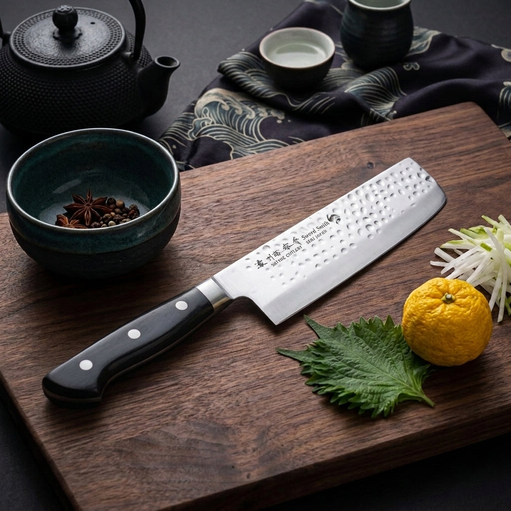 Cuchillo Nakiri 16 cm Satake Satoru Tsuchime (807-920)