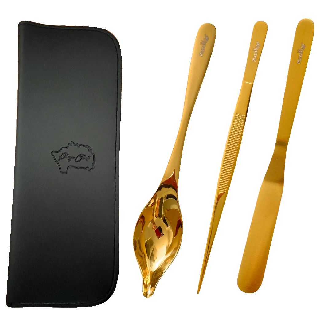 Set 3RDS Dorado + Estuche