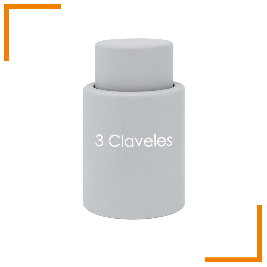 Tapón al vacío para vino 3 Claveles