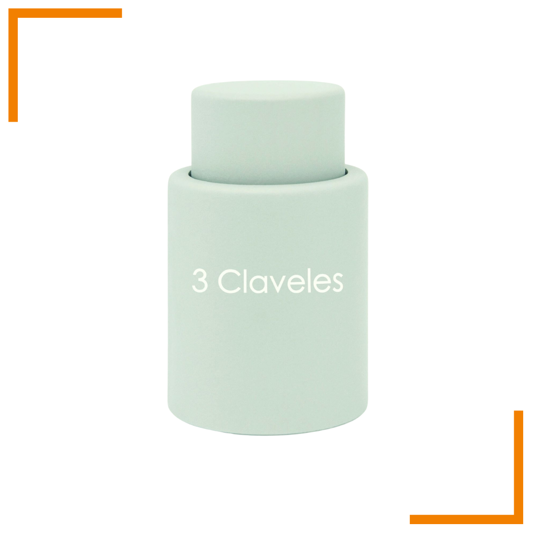 Tapón al vacío para vino 3 Claveles