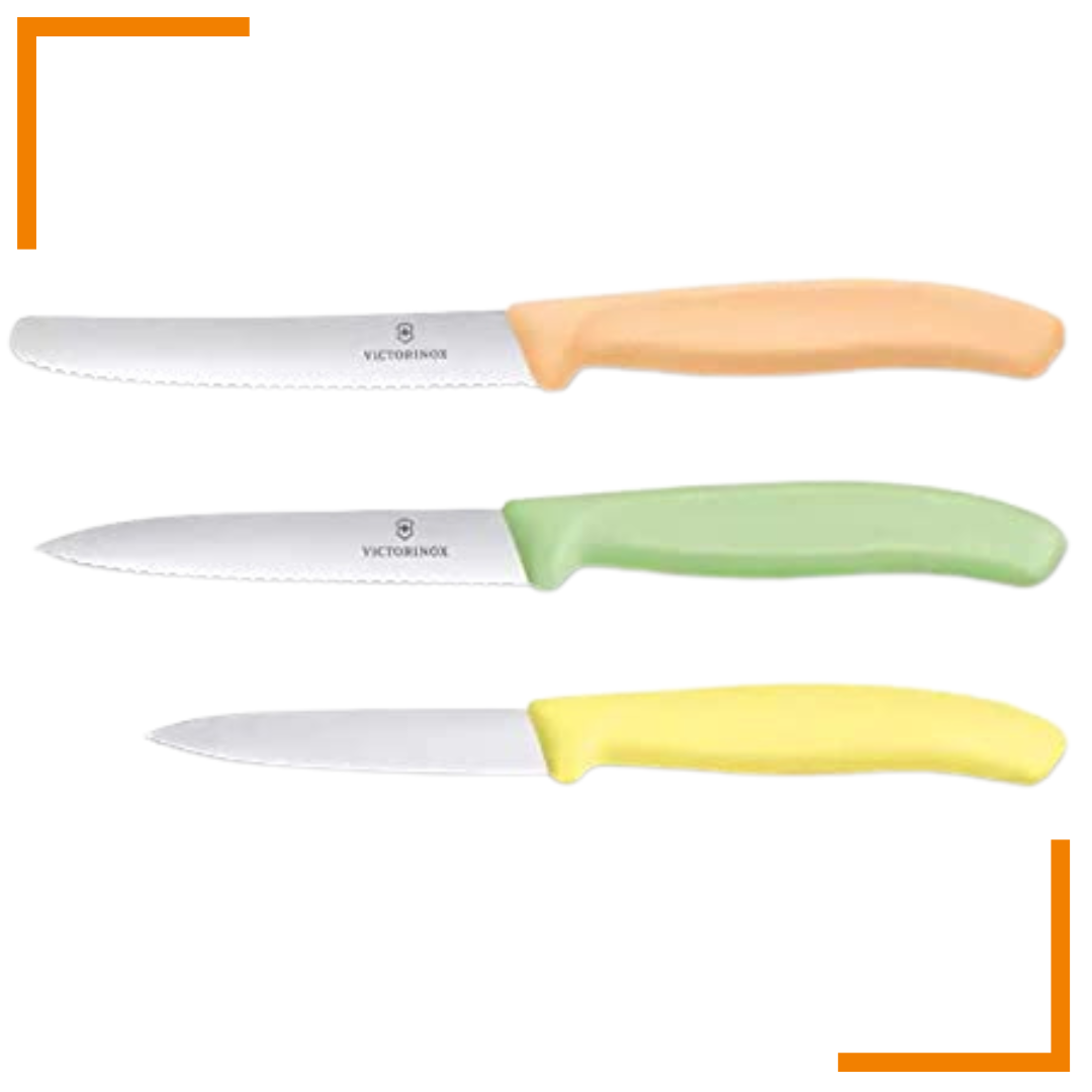 Set cuchillos mondadores Victorinox Swiss Classic Trend Colors (VTX-SETL2)