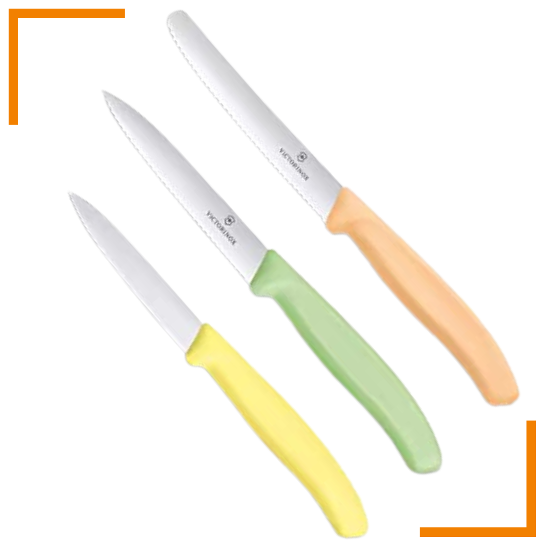 Set cuchillos mondadores Victorinox Swiss Classic Trend Colors (VTX-SETL2)