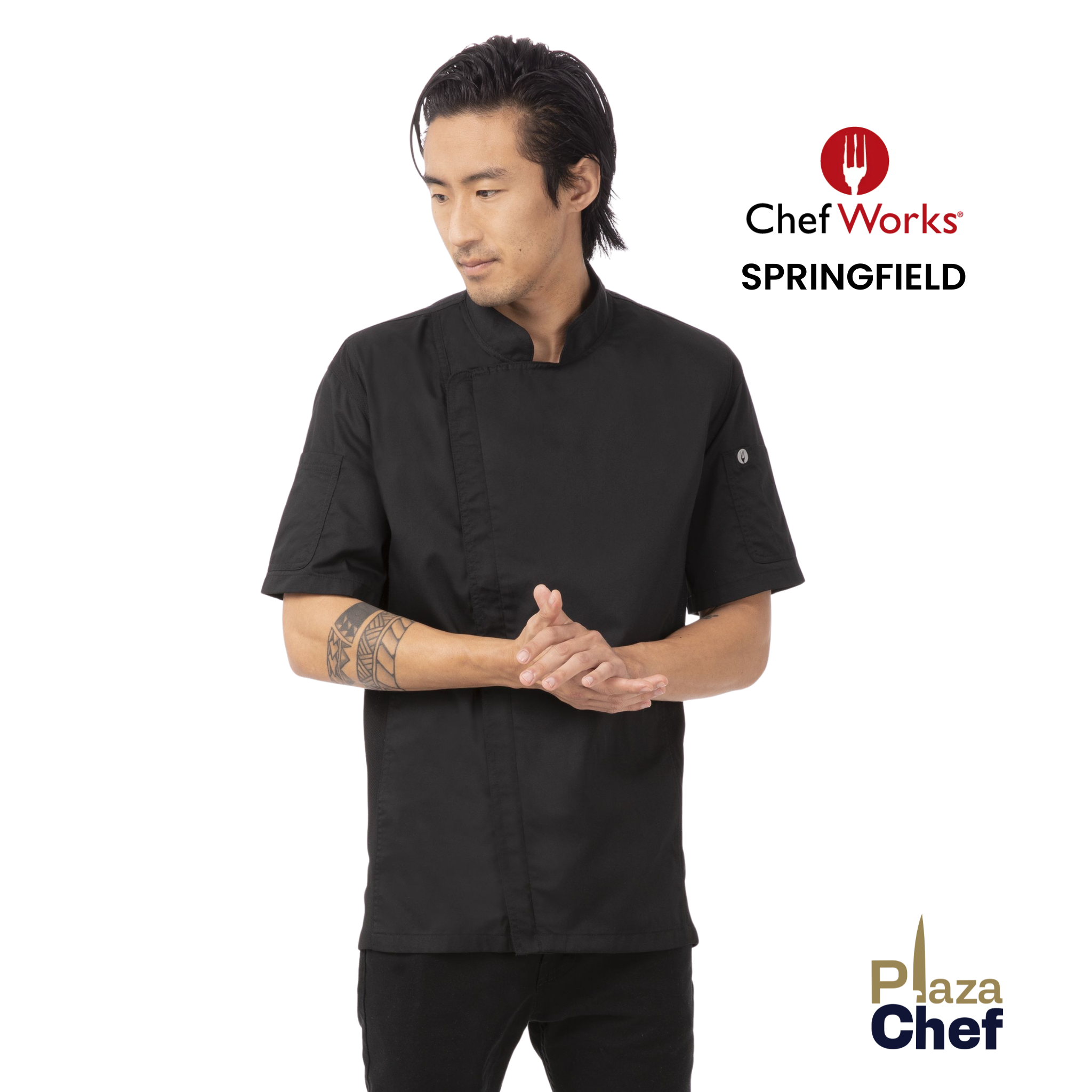 Chaqueta de cocina Chef Work modelo SpringField