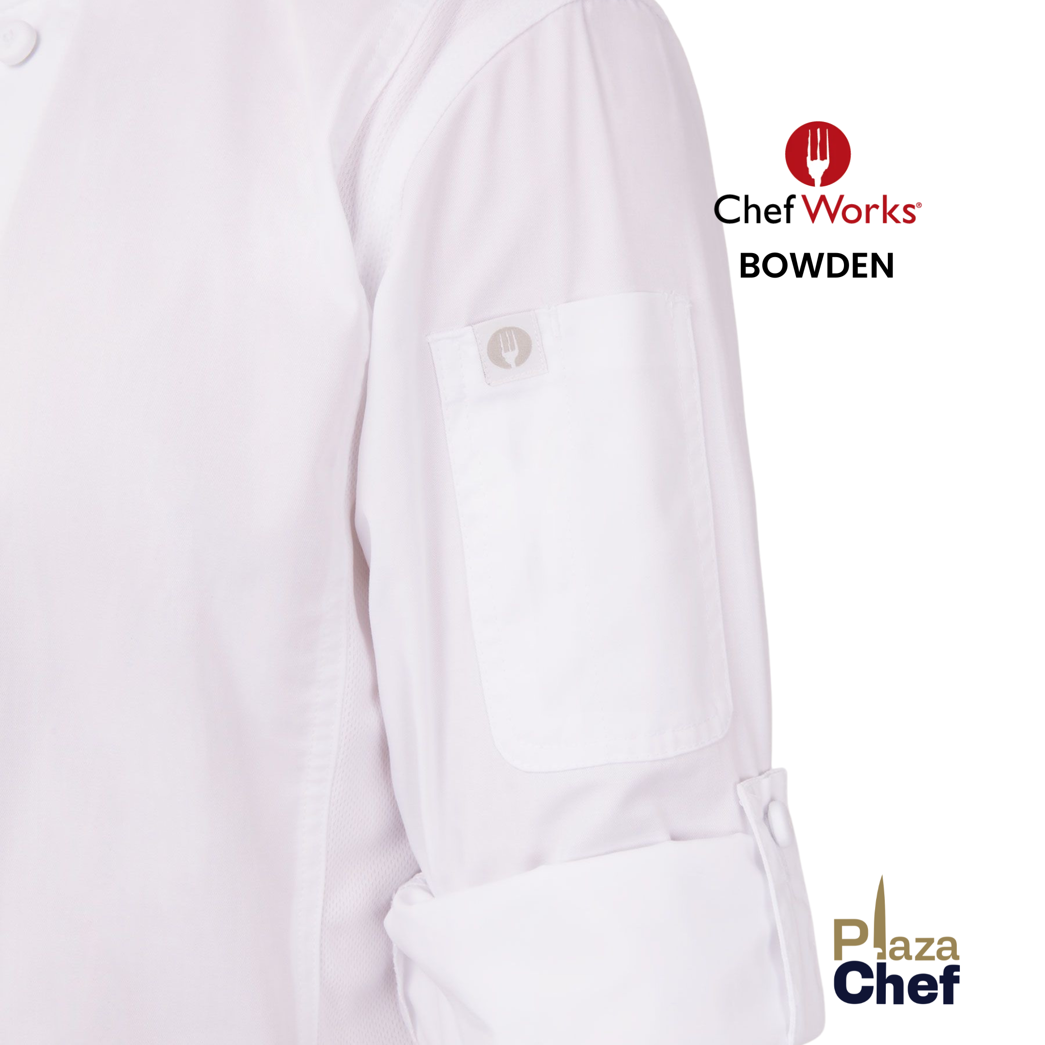 Chaqueta de cocina Chef Work modelo Bowden