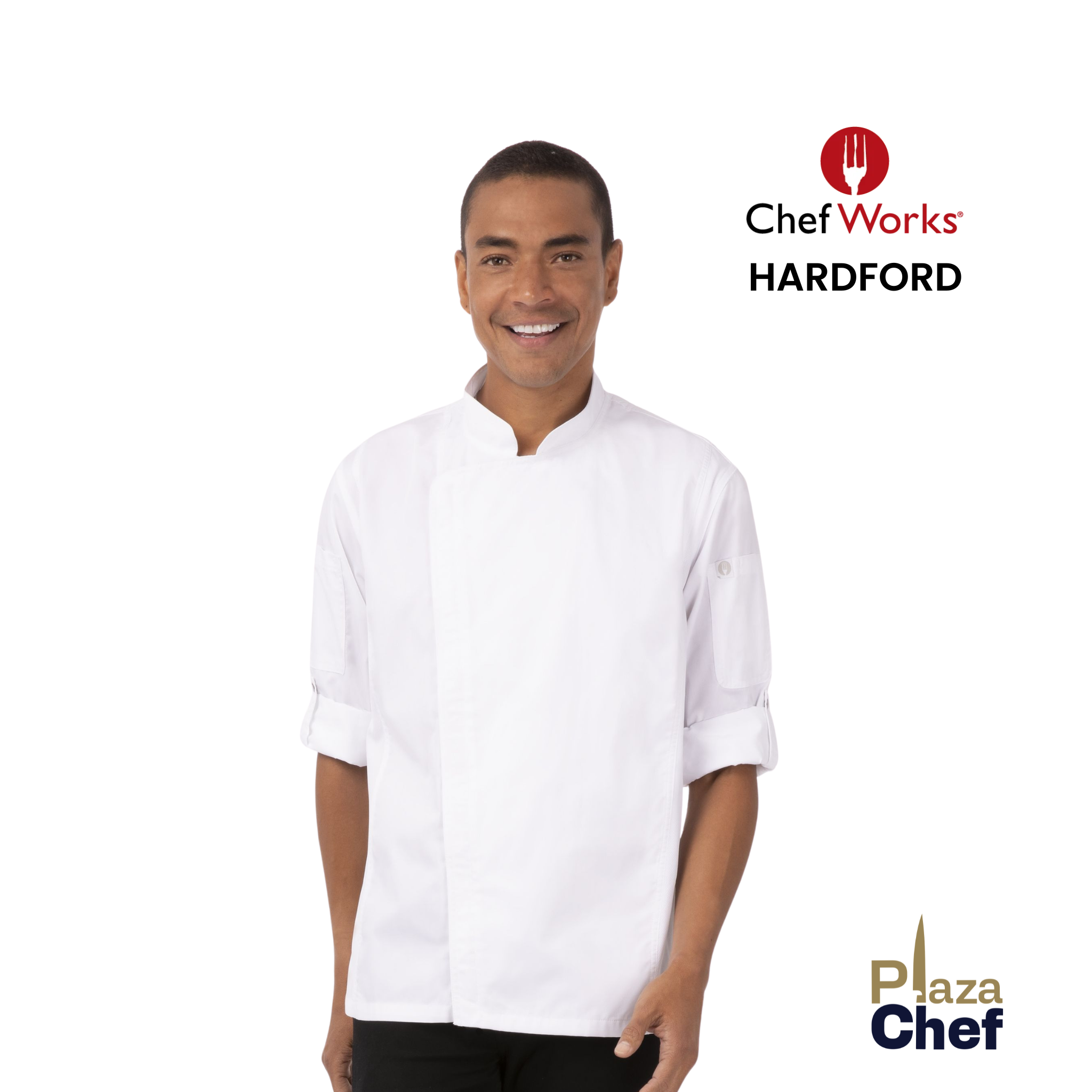Chaqueta de cocina Chef Work modelo Hardford