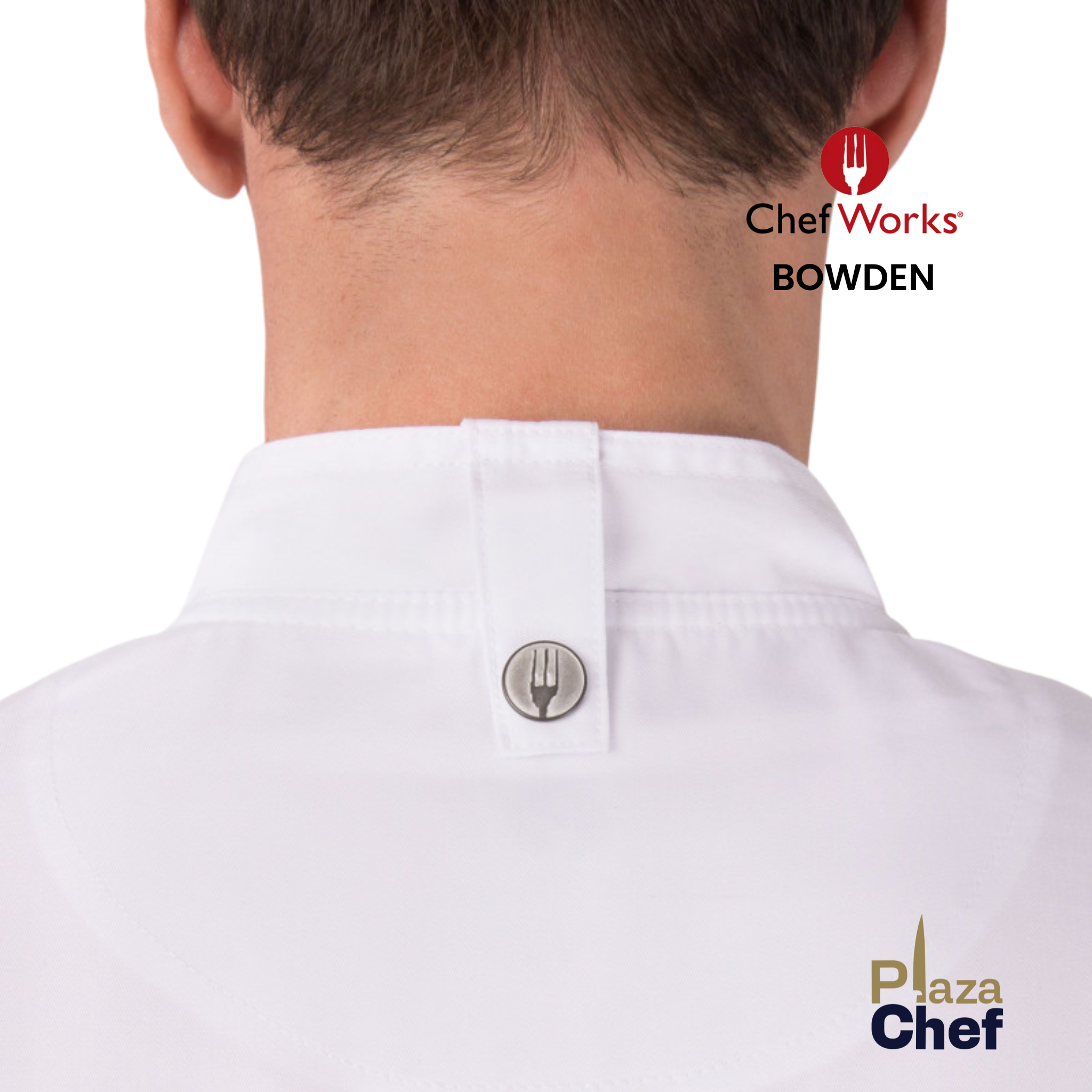 Chaqueta de cocina Chef Work modelo Bowden