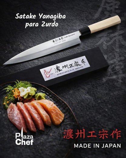 Cuchillo Satake Yanagiba 804-141 para ZURDO