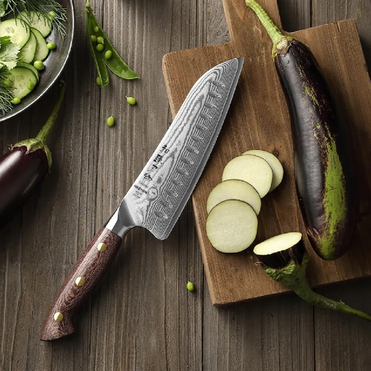 Santoku 7" Alto Carbono (X02M-RS)