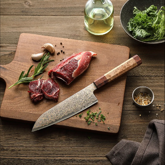 Santoku 7" Alto Carbono (X05C-QF)