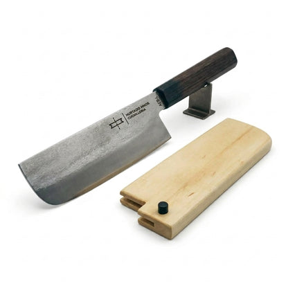 Cuchillo Nakiri de 7", hecho a mano.