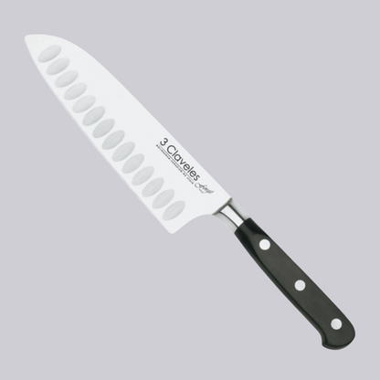 Cuchillo Santoku 7" - 3 Claveles Forgé
