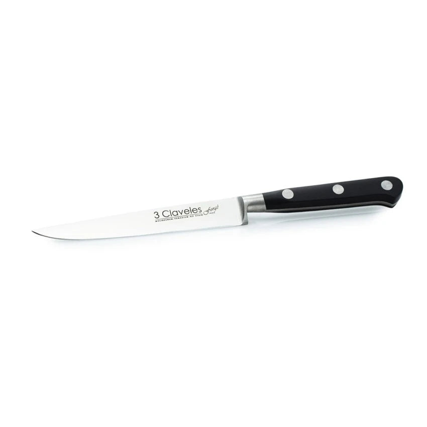 Cuchillo Chuletero 4.5" - 3 Claveles Forge