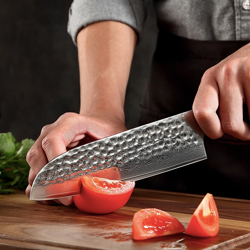 Santoku 7" Alto Carbono (B13D-S)