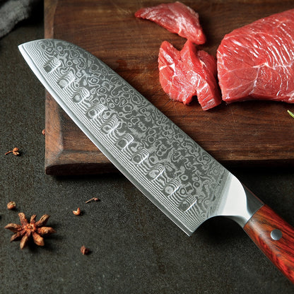 Santoku 7" Alto Carbono (B13R-S)