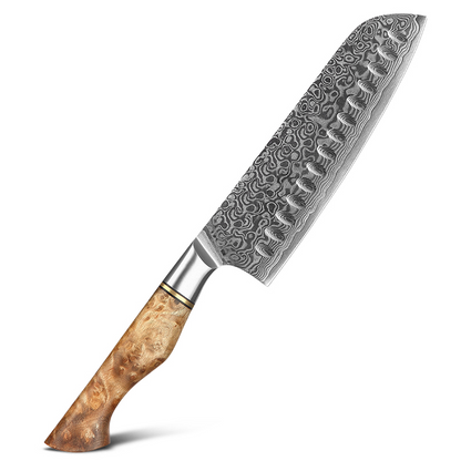 Santoku 7" Alto Carbono (B30-RS)