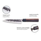 Cuchillo Oficio 6.5″ – 3 Claveles Osaka