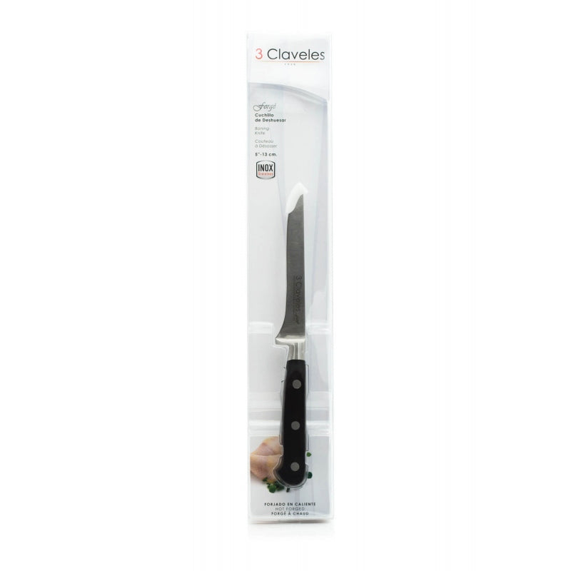Cuchillo Deshuesador 5" - 3 Claveles Forgé