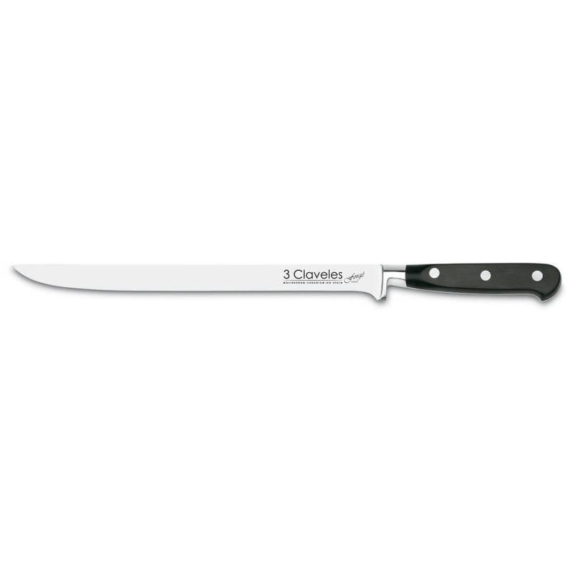 Set de cuchillo jamonero - 3 Claveles Forgé