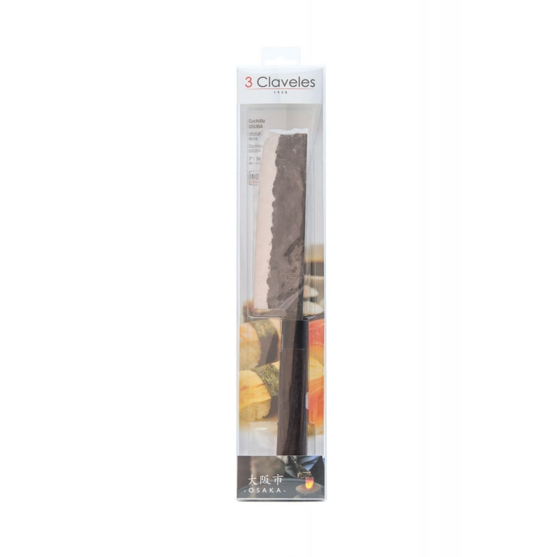 Cuchillo Nakiri 7″ – 3 Claveles Osaka