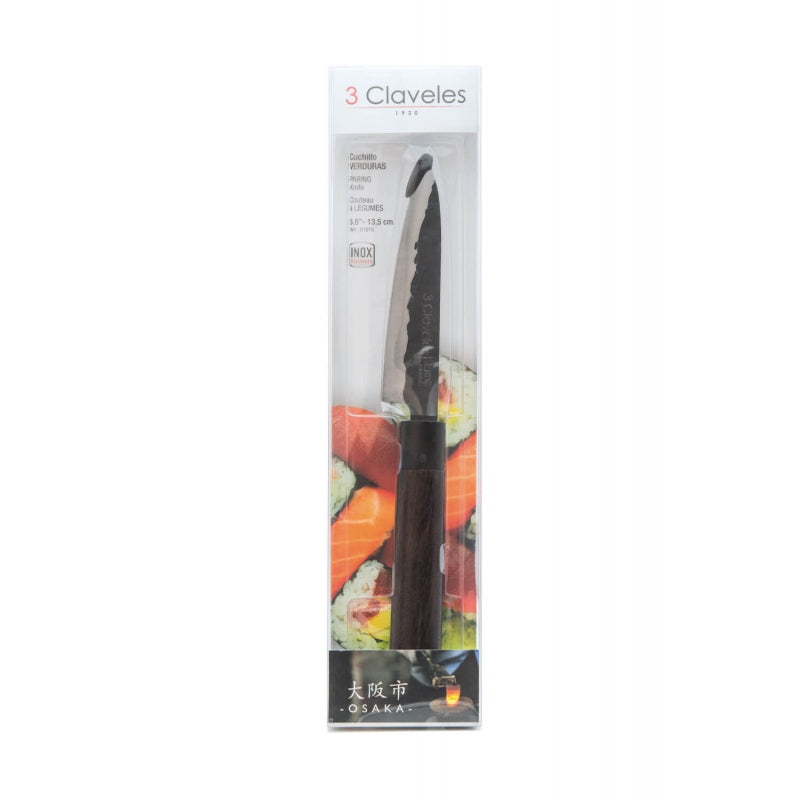 Cuchillo Oficio 5.5″ – 3 Claveles Osaka