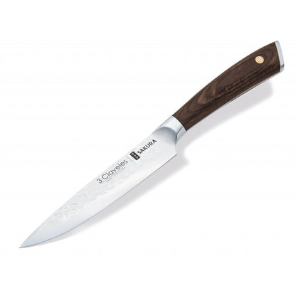 Cuchillo Oficio 5" - 3 Claveles Sakura
