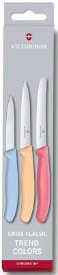 Set cuchillos mondadores Victorinox Swiss Classic Trend Colors (VTX-SETL1)