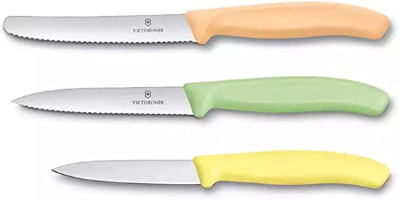 Set cuchillos mondadores Victorinox Swiss Classic Trend Colors (VTX-SETL2)