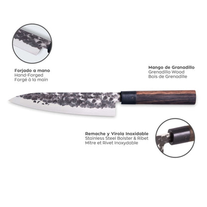 Cuchillo Chef 8″ – 3 Claveles Osaka