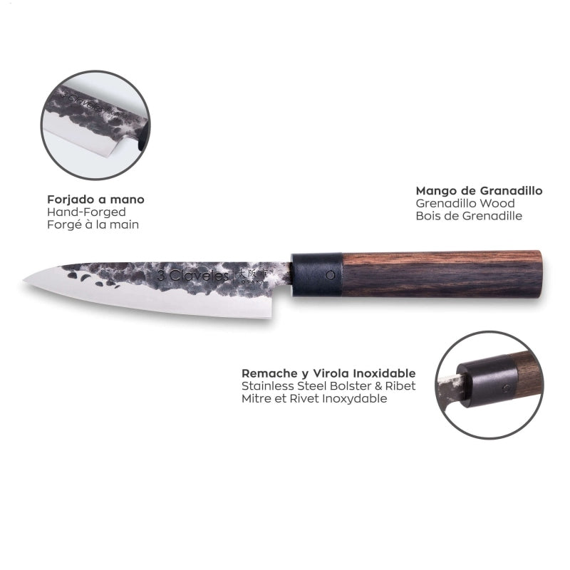 Cuchillo Oficio 5.5″ – 3 Claveles Osaka